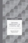 Defining Democracy in a Digital Age : Political Support on Social Media - Book