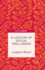 A Lexicon of Social Well-Being - Book