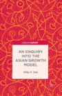 An Enquiry into the Asian Growth Model - Book