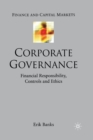 Corporate Governance : Financial Responsibility,Controls and Ethics - Book