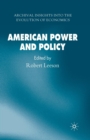 American Power and Policy - Book