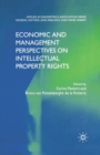 Economic and Management Perspectives on Intellectual Property Rights - Book
