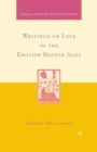 Writings on Love in the English Middle Ages - Book