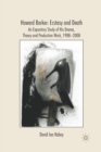 Howard Barker: Ecstasy and Death : An Expository Study of His Plays and Production Work, 1988-2008 - Book