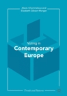 Contemporary Voting in Europe : Patterns and Trends - Book