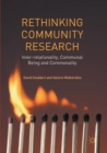 Rethinking Community Research : Inter-relationality, Communal Being and Commonality - Book