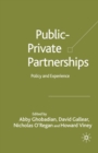 Private-Public Partnerships : Policy and Experience - Book