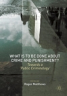 What is to Be Done About Crime and Punishment? : Towards a 'Public Criminology' - Book