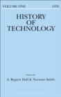 History of Technology Volume 1 - eBook
