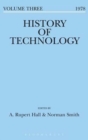 History of Technology Volume 3 - Book