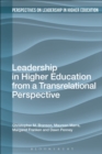 Leadership in Higher Education from a Transrelational Perspective - Book