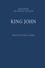 King John : Shakespeare: the Critical Tradition - eBook
