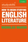How to Begin Studying English Literature - eBook
