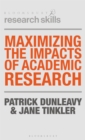Maximizing the Impacts of Academic Research - eBook