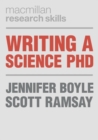 Writing a Science PhD - eBook