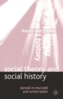 Social Theory and Social History - eBook