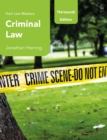 Criminal Law - Book