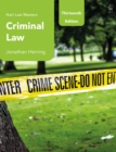 Criminal Law - eBook