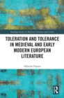Toleration and Tolerance in Medieval European Literature - eBook