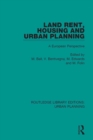 Land Rent, Housing and Urban Planning : A European Perspective - eBook