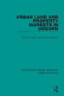 Urban Land and Property Markets in Sweden - eBook