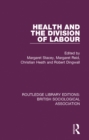 Health and the Division of Labour - eBook