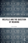 Melville and the Question of Meaning - eBook