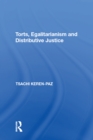 Torts, Egalitarianism and Distributive Justice - eBook