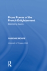 Prose Poems of the French Enlightenment : Delimiting Genre - eBook