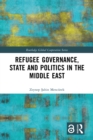 Refugee Governance, State and Politics in the Middle East - eBook