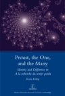 Proust, the One, and the Many : Identity and Difference in A La Recherche Du Temps Perdu - eBook