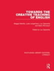 Towards the Creative Teaching of English - eBook