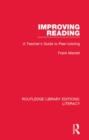Improving Reading : A Teacher's Guide to Peer-tutoring - eBook