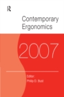 Contemporary Ergonomics 2007 : Proceedings of the International Conference on Contemporary Ergonomics (CE2007), 17-19 April 2007, Nottingham, UK - eBook