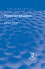 Revival: Politics and Education (1928) - eBook