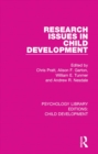 Research Issues in Child Development - eBook