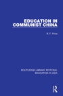 Education in Communist China - eBook