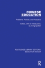 Chinese Education : Problems, Policies, and Prospects - eBook