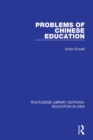 Problems of Chinese Education - eBook