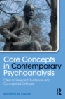 Core Concepts in Contemporary Psychoanalysis : Clinical, Research Evidence and Conceptual Critiques - eBook