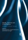 Gender, Feminism and Critical Realism : Exchanges, Challenges, Synergies - eBook