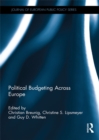 Political Budgeting Across Europe - eBook