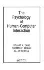 The Psychology of Human-Computer Interaction - eBook