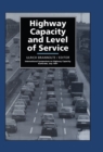 Highway Capacity and Level of Service : Proceedings of the international symposium, Karlsruhe, 24-27 July 1991 - eBook