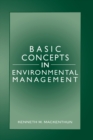 Basic Concepts in Environmental Management - eBook