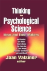 Thinking in Psychological Science : Ideas and Their Makers - eBook