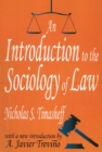 An Introduction to the Sociology of Law - eBook
