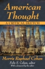 American Thought : A Critical Sketch - eBook