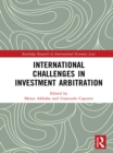 International Challenges in Investment Arbitration - eBook