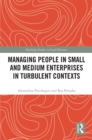 Managing People in Small and Medium Enterprises in Turbulent Contexts - eBook